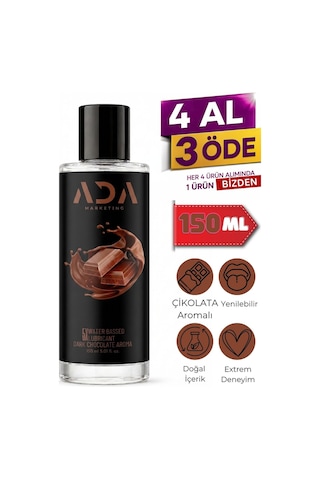150 Ml Çikolata Aromalı Yoğun Kayganlaştırıcı Jel Uzun Süreli Pürüzsüz Ve Kontrollü Kullanım