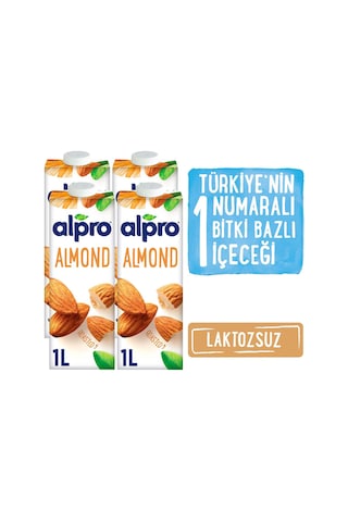 Alpro Badem Sütü 4 x 1 L