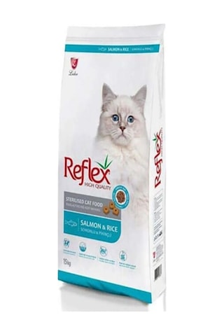 Reflex Kısırlaştırılmış Somonlu Yetişkin Kedi Maması 15 KG Reflex Kısırlaştırılmış Somonlu Yetişkin Kedi Maması 15 KG
