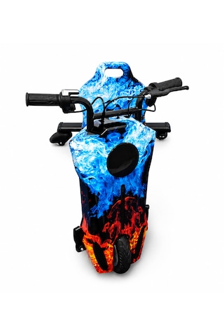 İnwelt Drift Car Bluetooth Hoparlörlü Graffiti Desenli Drift Scooter Hoverboard