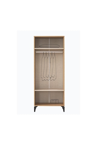 Hazar 2 Kapılı Gardırop Elbise Dolabı 80x47x200cm