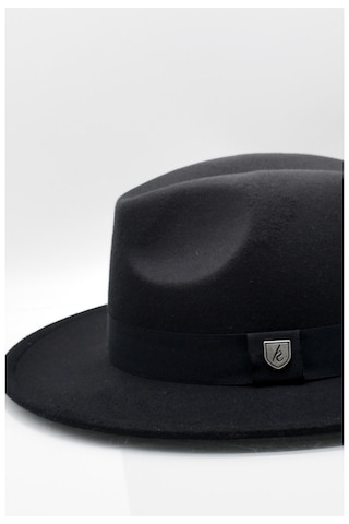 Erkek Multicolor Fötr Şapka Antrasit Panama Hat-Antrasit-Standart