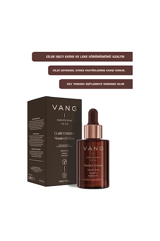 Vang Leke Karşıtı ve Aydınlatıcı C Vitamini Serumu 30 ML