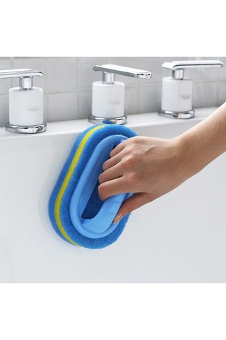 Ev Temizlik Kollu Fırça Bulaşık Deterjanı Banyo Mutfak Küvet