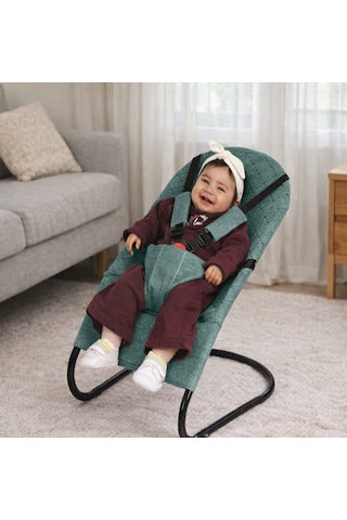 Chubby Baby Soft Lite Katlanabilir Ana Kucağı 5 Nokta Emniyet Kemerli Çantalı