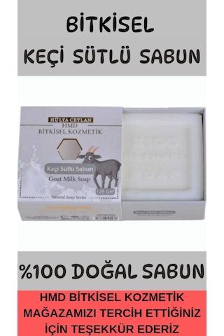 ﻿Hmd Bitkisel Kozmetik Aktif Karbon + Keçi Sütlü Sabun 2 x 125 G
