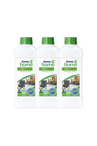 Amway Home Loc Çok Amaçlı Temizleyici 3 x 1 L