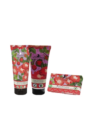 Florinda Rosa Selvatica Gül Aromalı 3lü Set Çiçek