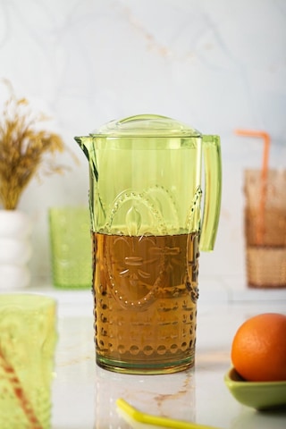 Akrilik Magic 2,3 Lt Yeşil Sürahi Cam Değildir