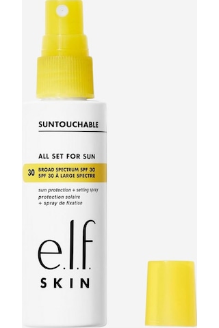 E.l.f. All Set For Sun Lsf 30 Sabitleme Spreyi, 45 G Makyaj Bazları