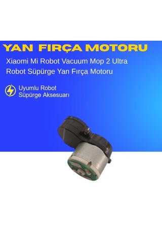Xiaomi Mi Robot Vacuum Mop 2 Ultra Uyumlu Yan Fırça Motoru