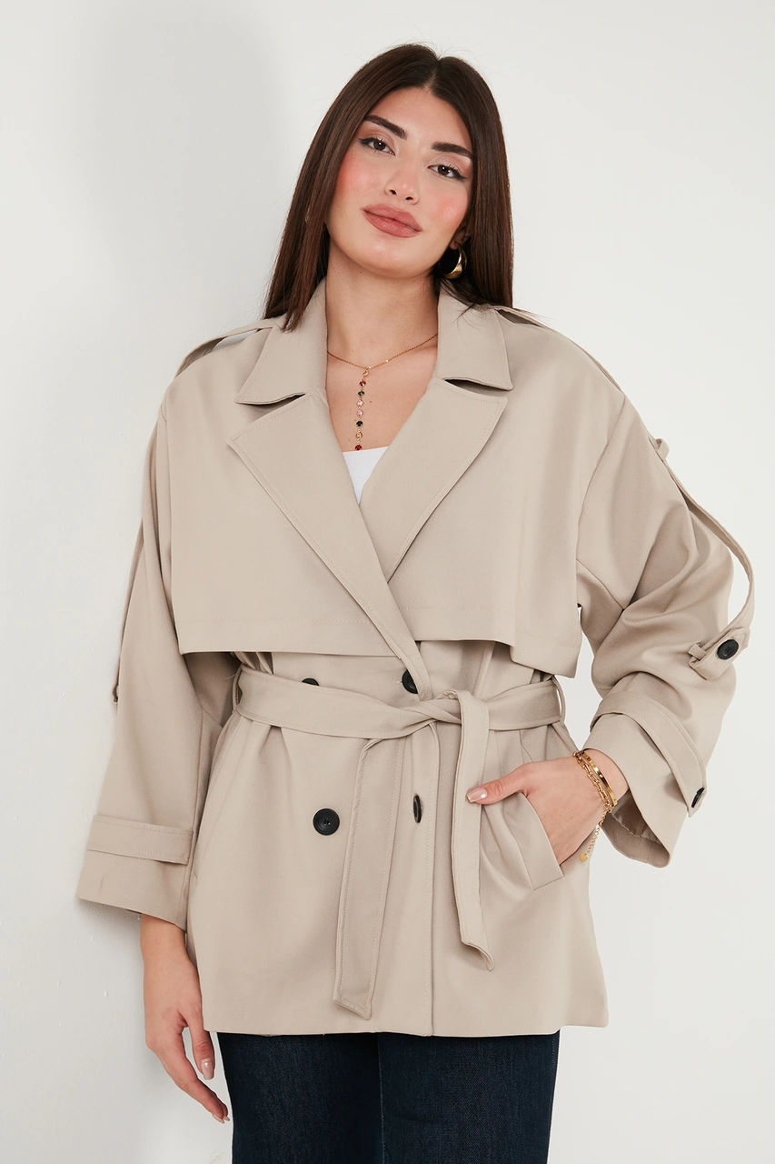 Lela Bayan Trençkot 6839580 Taş Taş