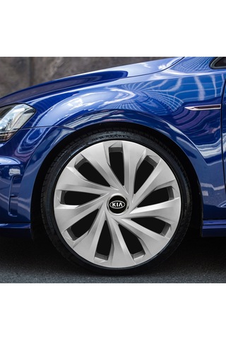 Nissan Almera 15 Inç Uyumlu Jant Kapağı 4'lü Takım Gri 2715
