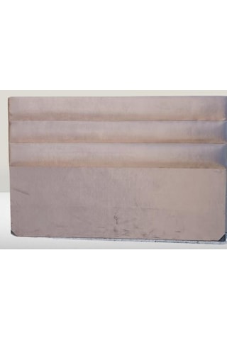 Başlık Dk Çift Kişilik 160'lık Yatay Dilimli Açık Pembe Baby Face Kumaş El Yapım