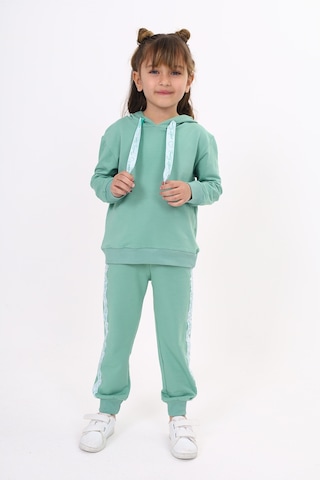 Toontoy Kız Çocuk Eşofman Takım Yeşil