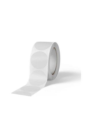 Moveevo Dairesel Boş Etiketler, Elle Sınıflandırma Ve Kapama İçin 500 Adet Sticker Roll 500 Adet