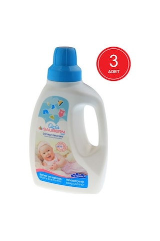 Saubern Hipoalerjenik Sıvı Çamaşır Deterjanı 3 x 750 ML