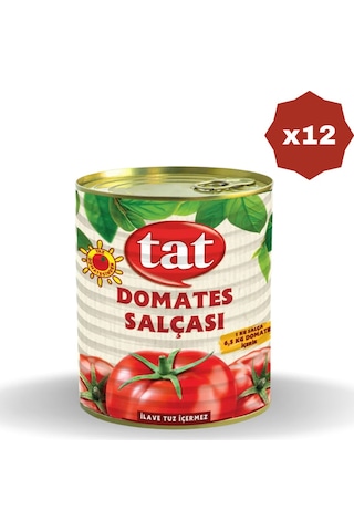 Domates Salçası 830 Gr - 12 Adet