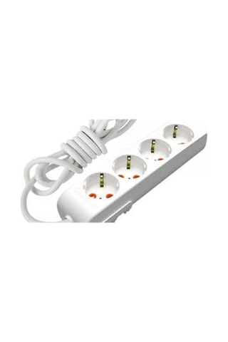 Mutlusan Rı-tech 4lü Topraklı Grup Priz 2m 001 175 410002 02 00