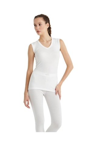 Blackspade V Yaka Thermal Atlet Unisex İçlik Beyaz C3t4n2o9 001