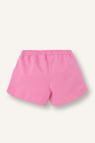 Defacto İnce Sweatshirt Kumaşı Şort Kız Bebek H4866a526smpn179 Pembe-pn179