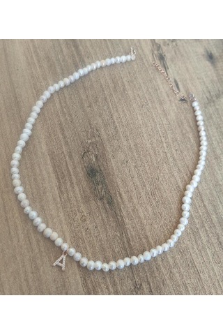 İncili Harf Choker Kolye Diğer