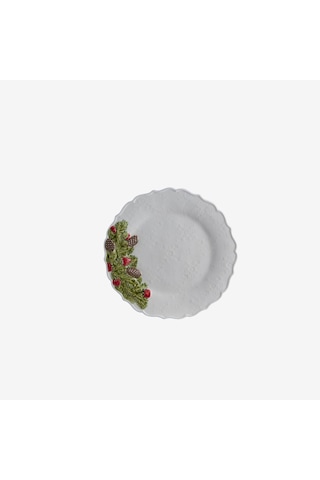 Beyaz Seramik Yemek Tabağı 29,5 Cm