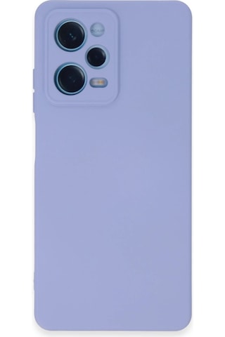 Newface Xiaomi Redmi Note 12 Pro 5g Kılıf Nano İçi Kadife Silikon Semeglbl - 88 - Lila
