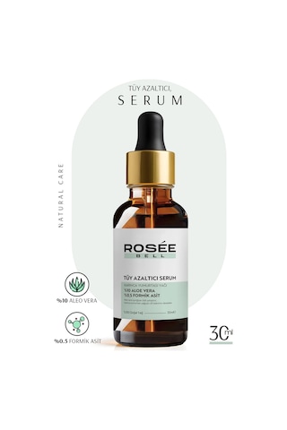 Karınca Yumurtası Yağlı Tüy Azaltıcı Ve Tüy Serum 30ml I %0.5 Formic Acid %10 Aloe Vera