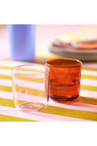 Bardak Seti, Açık Pembe-kahverengi, 30 Cl, 2 Adet A