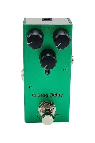 Ruicoo Mini Gitar Efekt Pedalı - Vintage Fazer, Analog Korus, Dijital Delay Ve Tube Tremolo Fonksiyonları İle Gerçek Bypass Teknolojisi