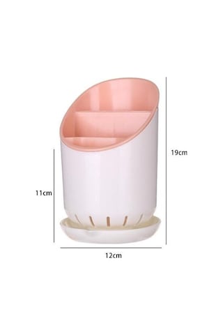 Dancemonkey Çok Fonksiyonlu Mutfak Kaşıklık Kutusu Saklama Organizatörü Yavruağzı