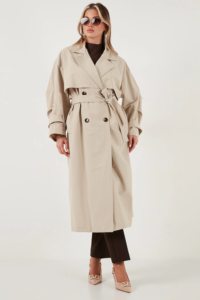 Lela Bayan Trençkot 6839605 Taş Taş