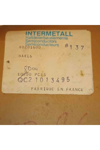 Bax16 150v 0.2a Intermetal Diyot 100 Adet