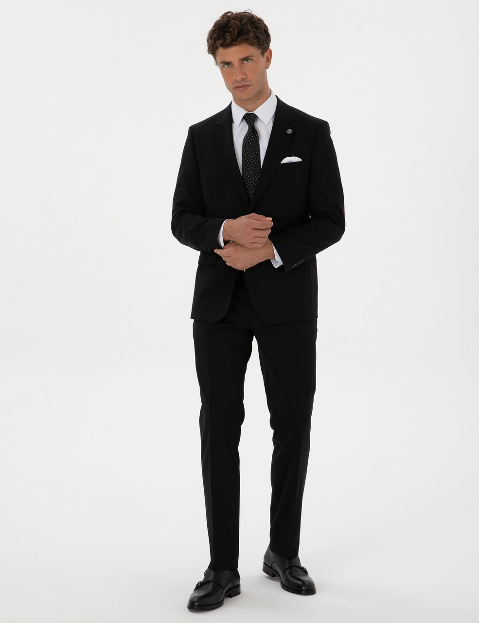 Pierre Cardin Erkek Siyah Takım Elbise 50313966-vr046 Siyah