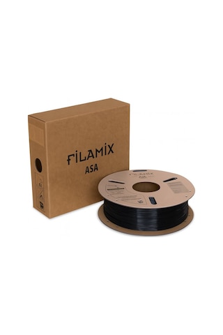 Filamix Asa Filament Siyah 1.75mm 1kg Uv Dayanımlı - Urhanshop Gönderimli