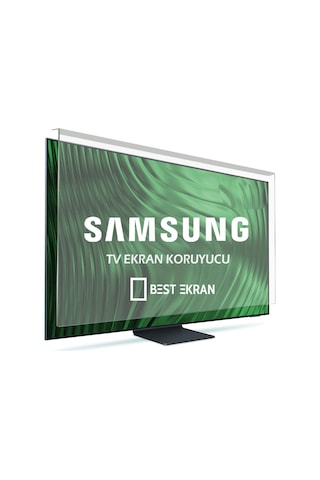Samsung Uyumlu 75q80c Tv Ekran Koruyucu 75" İnç 4k Ultra Hd Smart Qled Qe75q80catxtk
