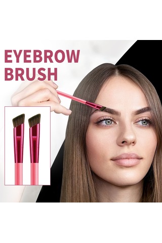 Wezone 2 Adet Çok Fonksiyonlu Kaş Fırçası - İnce Tüy, Dürtmeyen, Su Ve Ter Dayanıklı, Doğal立体 Göz Kaşları İçin