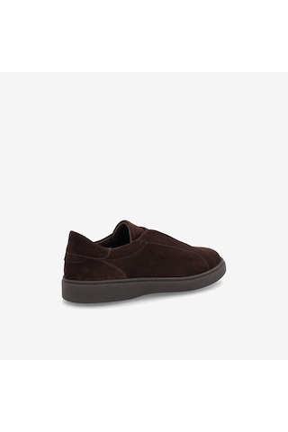 Pepe Dark Brown Sneaker Erkek 19c2 Frau Waxy Slıp-on Kahverengi