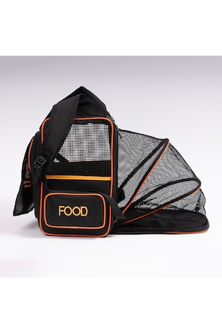 Brave Paws Kedi Ve Köpek Taşıma Çantası Açılabilir Fileli Katlanabilir Yıkanabilir Torik Model