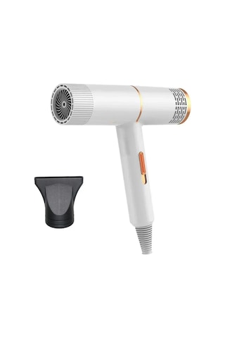2024 Yeni Profesyonel Saç Kurutma Makinesi Yüksek Güç Kızılötesi Anyon Çekiç Güçlü Soğuk White