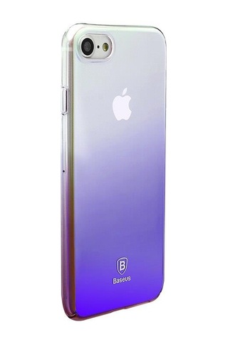 Apple Uyumlu iPhone Ceponya 7 Baseus Renk Geçişli Glaze Case Kılıf