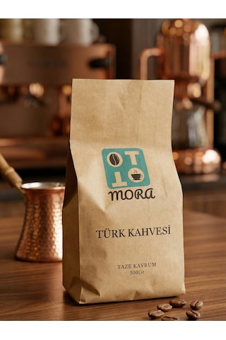 Ottomora Taze Kavrulmuş Geleneksel Türk Kahvesi 500 Gr Türk Kahvesi