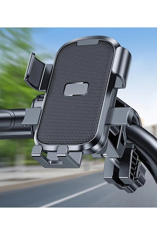Nr76 Motor Ve Bisiklet Telefon Tutucu Tek El Kullanım Pazar Poşet
