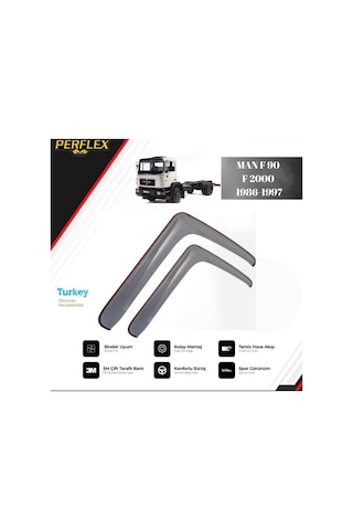 Cam Rüzgarlığı V1 Düz Man F 90 - F 2000 1986-1997