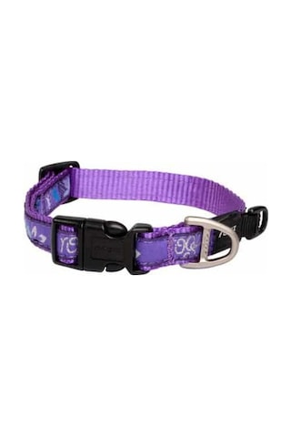 Rogz Fancy Dress Halsband L Purple Forest Boyun Tasması Mor