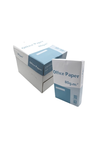 Office Paper A4 80 G/m² 2.500 Adet Fotokopi Kağıdı 5'li Paket