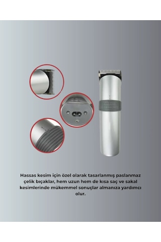 Diyar-ı Fırsat Paslanmaz Çelik Bıçaklı Tıraş Makinesi - Keskin Ve Dayanıklı