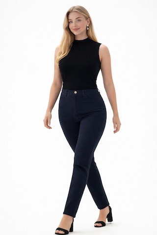 Enva Store Kadın Likralı Sıfır Kol Body Siyah