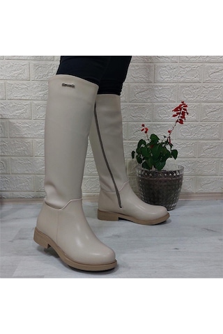 Pierre Cardin 52500 Fermuarlı 43cm İçi Kürklü Kadın Çizme 001